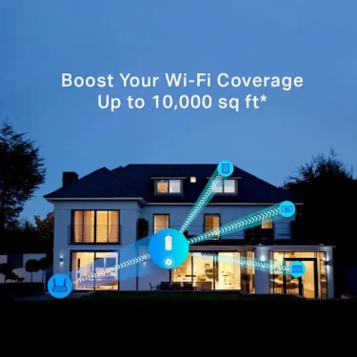 TP-Link RE450 | Wi-Fi 5 Menzil Genişletici | AC1750 Mbps | 1 Gigabit Port | 3 Harici Anten | Access Point Modu | Dual Band | Tüm Modem ve Router Modelleri ile Uyumludur