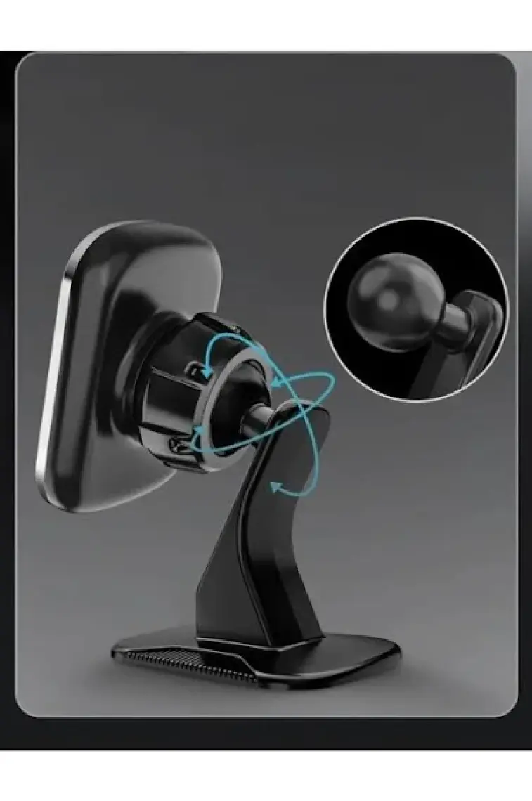 Livx Paste Type Privity Serisi Mıknatıslı Araç Içi Telefon Tutucu Vantuzlu Magnet 360 Derece Telefon Tutucu Ugl