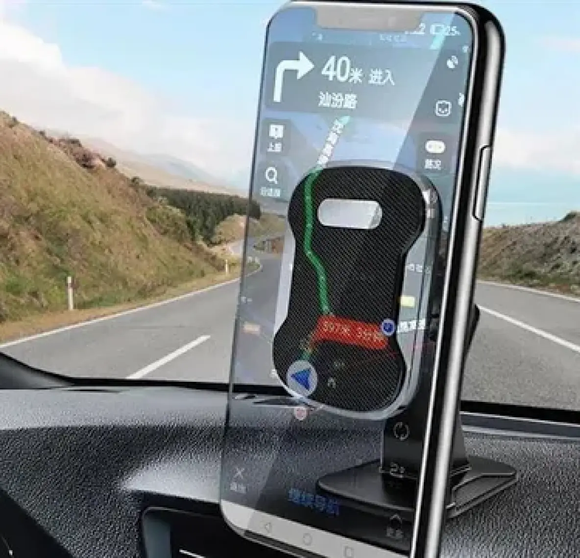 Livx Paste Type Privity Serisi Mıknatıslı Araç Içi Telefon Tutucu Vantuzlu Magnet 360 Derece Telefon Tutucu Ugl
