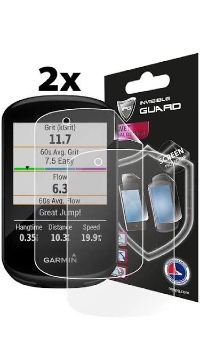 IPG Garmin Edge 830-530 Bundle - Bisiklet Bilgisayarı Ekran Koruyucu (2 Adet)