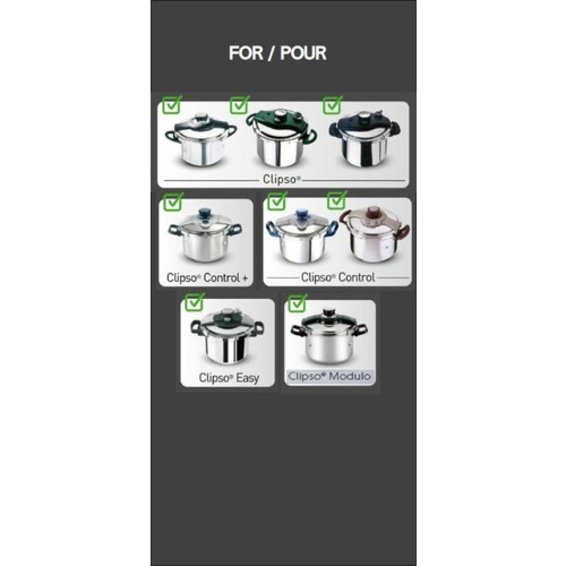 Tefal Clipso (Eski Model) Lastik 4,5 - 6 Lt 792350/793145