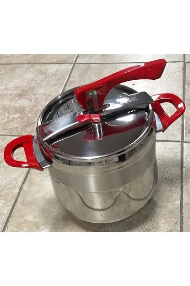 Vivaldi Düdüklü Tencere 10 Litre 304 Çelik Sağlam Emniyetli