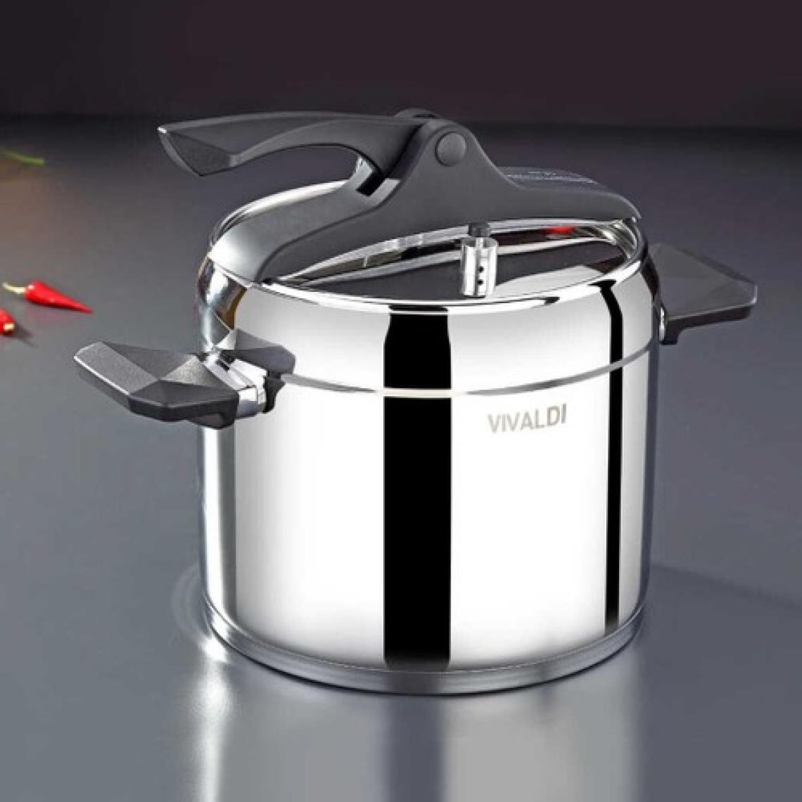 Vivaldi G522 Premium 8 lt Klasik Düdüklü Tencere