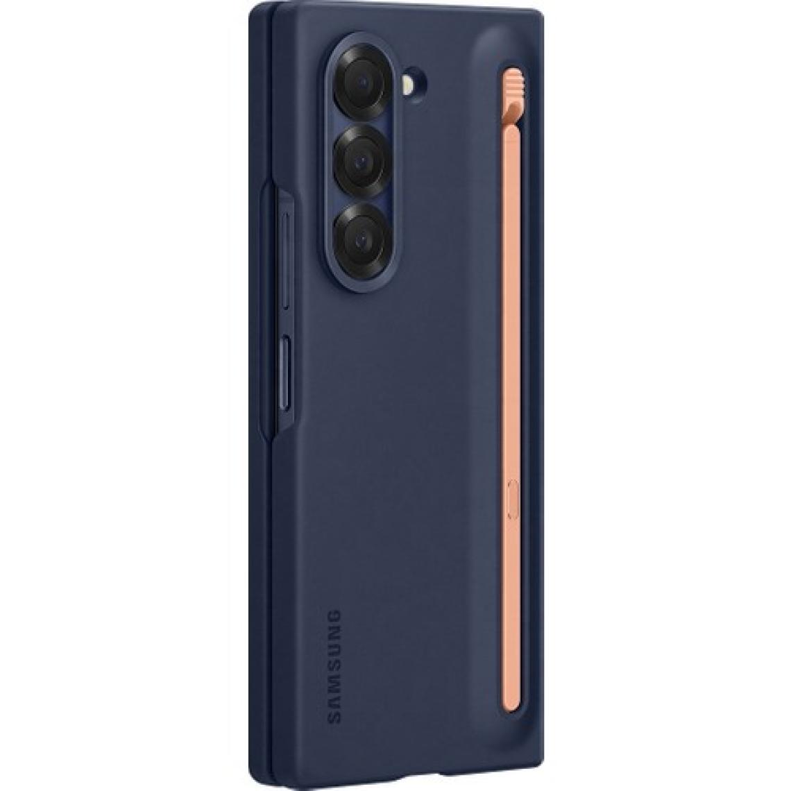 Samsung Galaxy Fold6 Spen'li Kılıf - Mavi