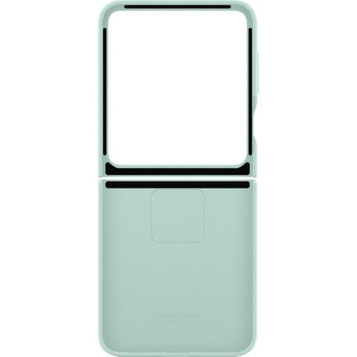 Samsung Galaxy Flip6 Yüzüklü Slikon Kılıf -  Mint