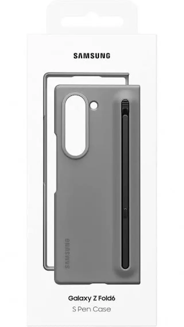 Samsung Galaxy Fold6 Spen'li Kılıf - Gri