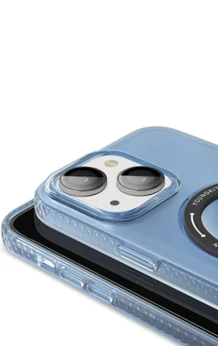 YoungKit Apple iPhone 14 Plus Kılıf Magsafe Şarj Özellikli Youngkit Rock Serisi Kapak
