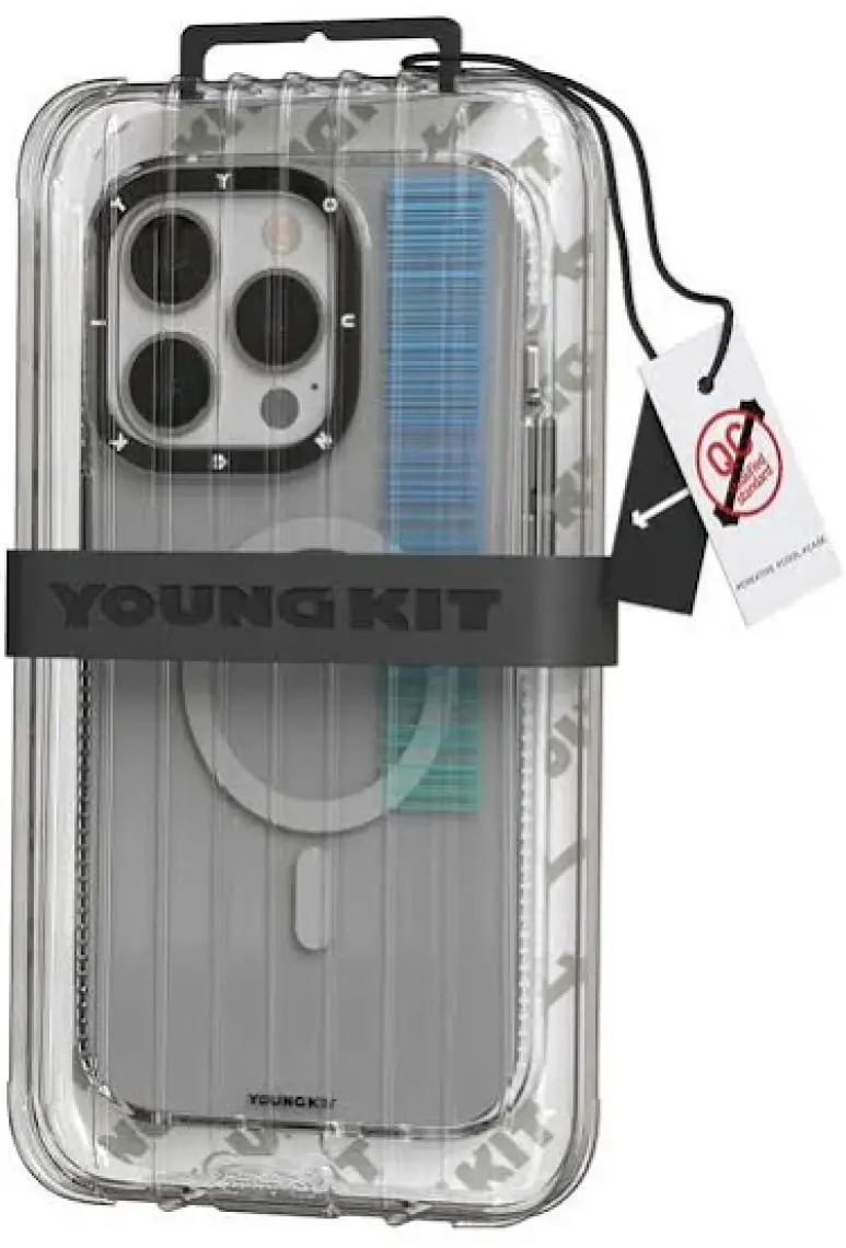 YoungKit Apple iPhone 14 Pro Max Kılıf Magsafe Şarj Özellikli Youngkit Pure Serisi Kapak