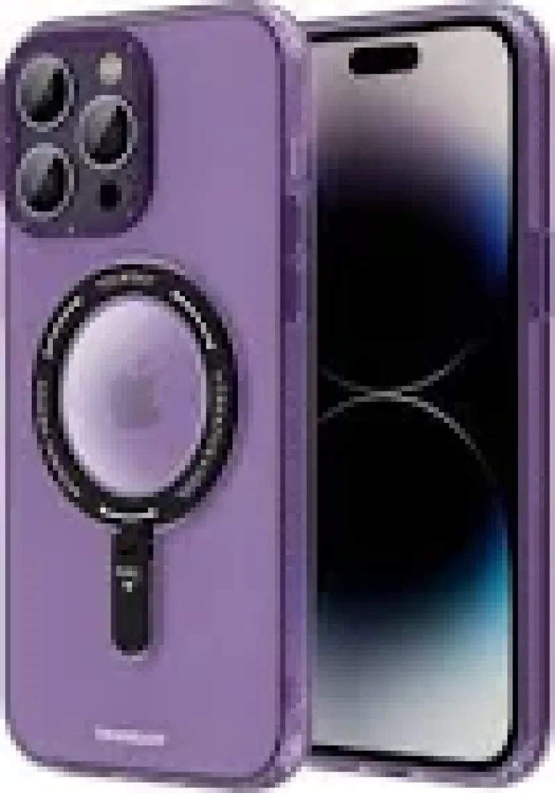YoungKit Apple iPhone 14 Pro Max Kılıf Magsafe Şarj Özellikli Youngkit Rock Serisi Kapak