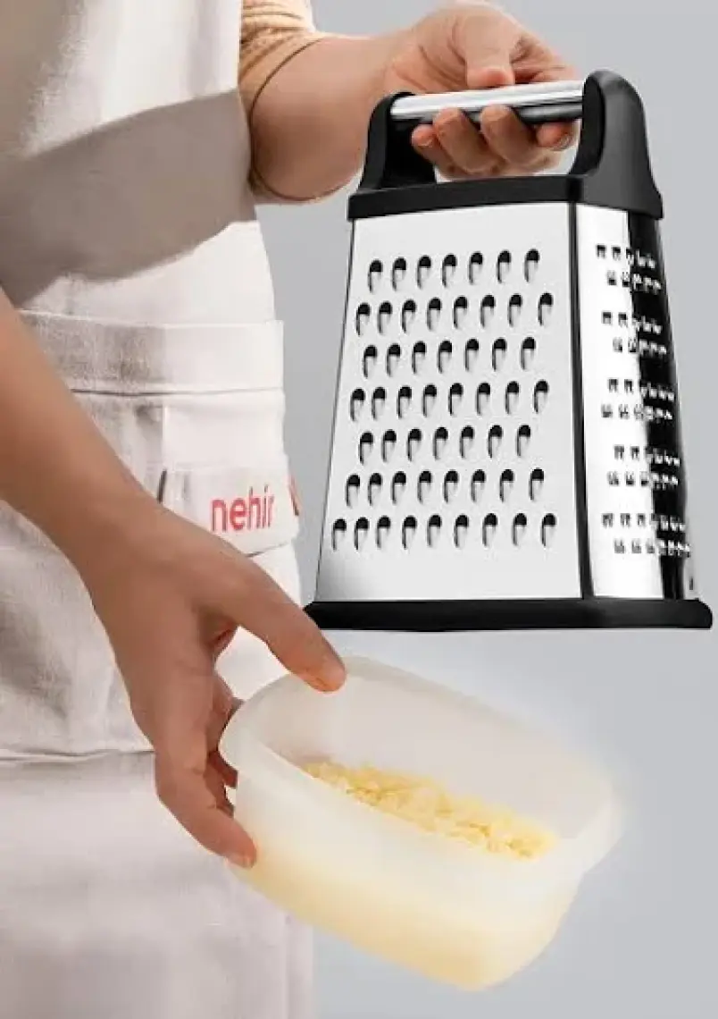 Nehir Paslanmaz Çelik Oval Hazneli Rende