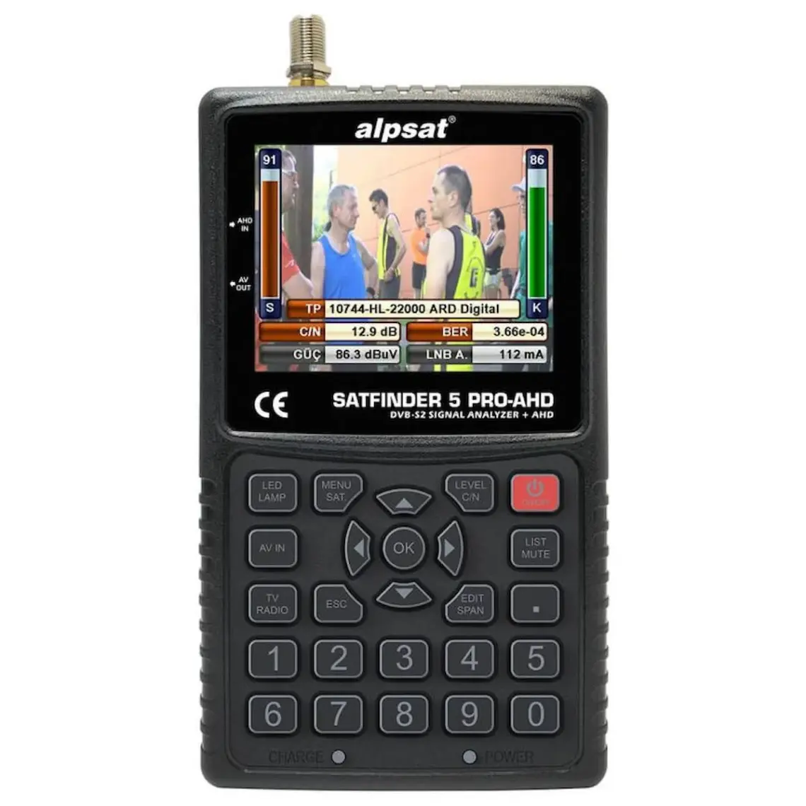 Alpsat Satfinder 5 Hd Pro Uydu Bulucu