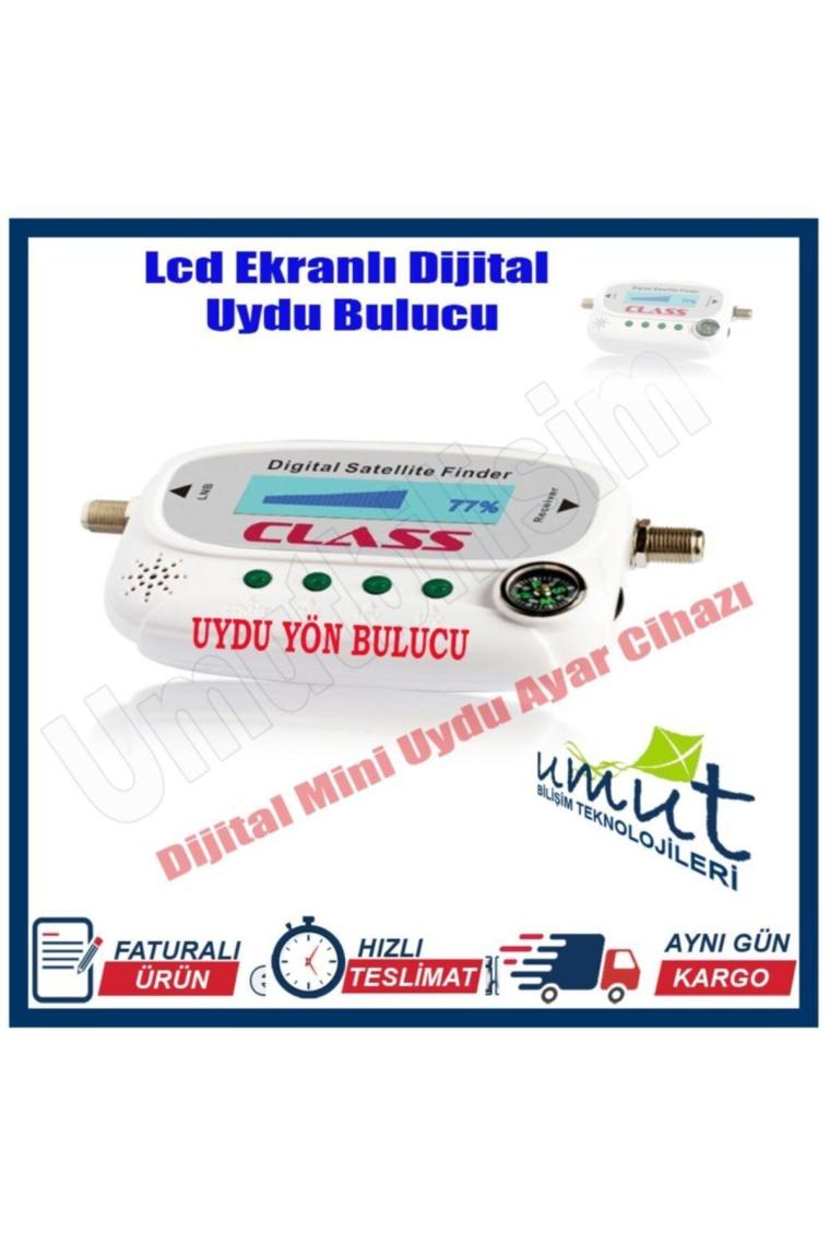 Class ACR-120 Satfinder LCD Ekran Pusulalı Dijital Uydu Bulucu