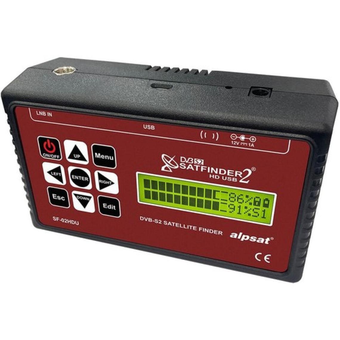 Alpsat Satfinder 2 Hd Plus USB Model Hd Uydu Sinyal Yön Bulucu