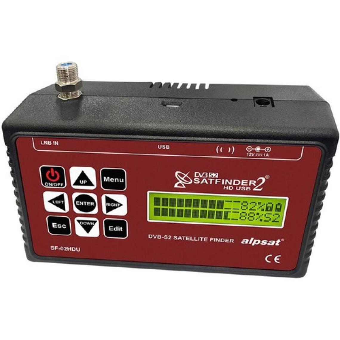 Alpsat Satfinder 2 Hd Plus USB Model Hd Uydu Sinyal Yön Bulucu