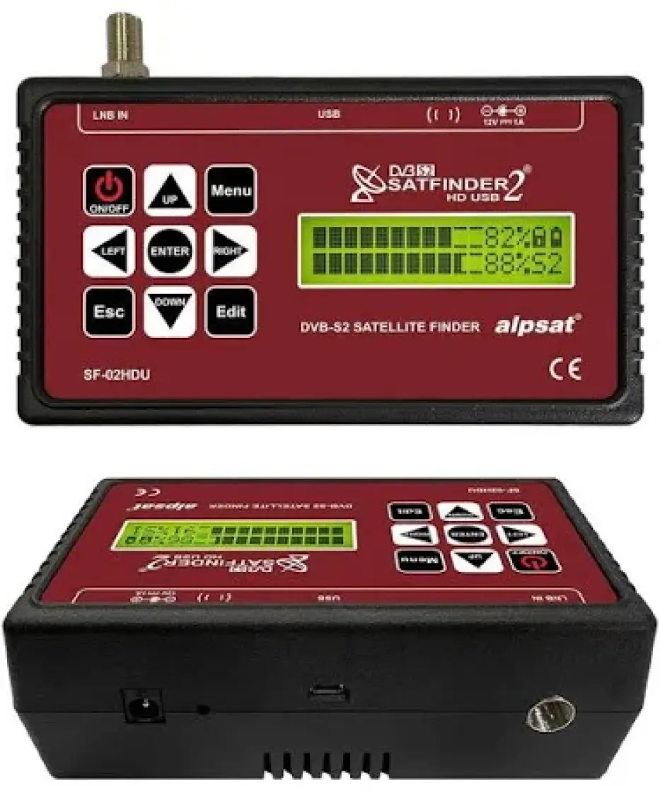 Alpsat Satfinder 2 Hd Plus USB Model Hd Uydu Sinyal Yön Bulucu