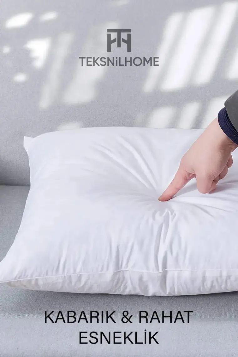 Teksnil Home | 2 Adet Kırlent Iç Yasıtk | Boncuk Silikon | 5 Ebat | Premıum | Koltuk Dekor Yastığı 45x45