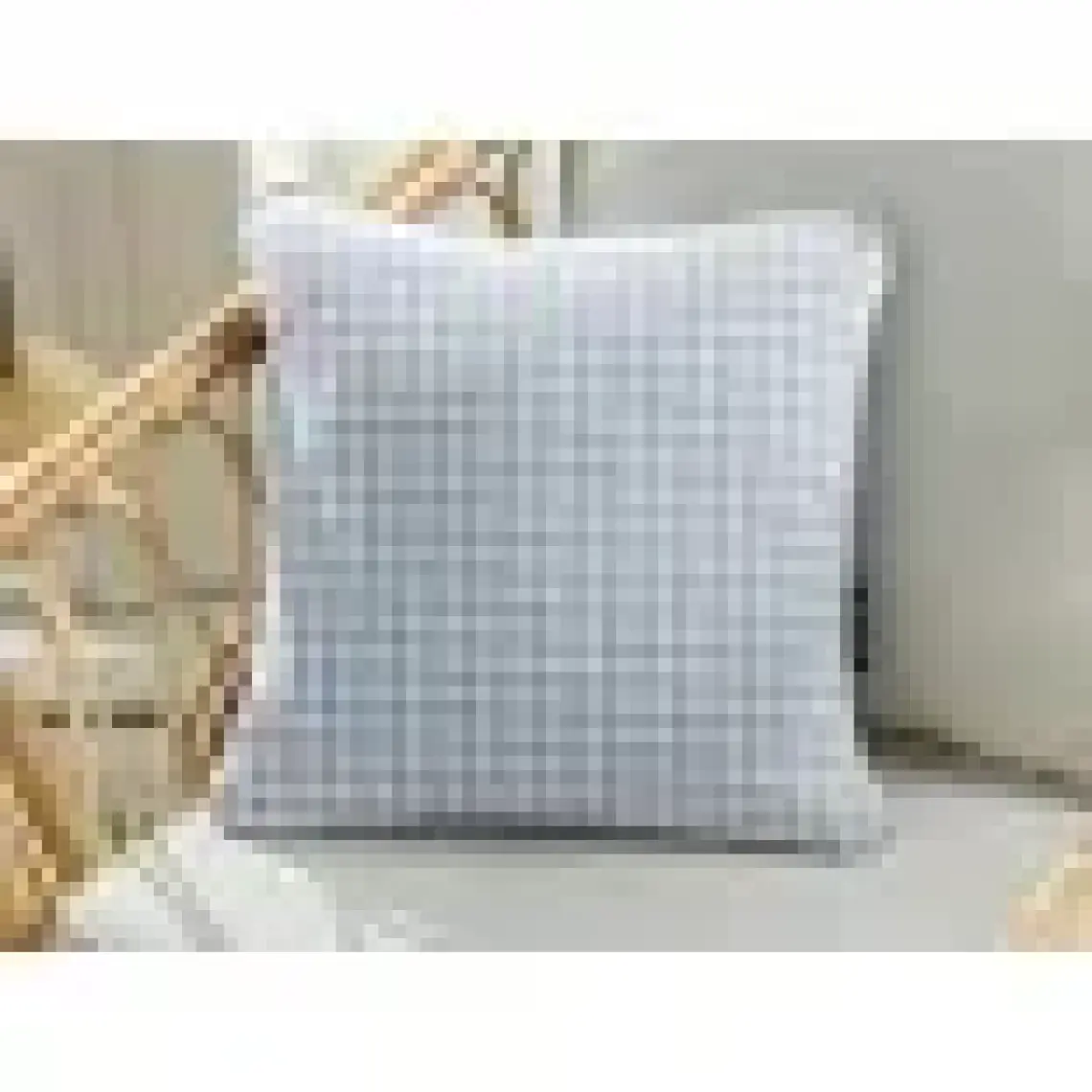English Home Odesa Dokuma Kırlent Kılıfı 42 x 42 cm Indigo