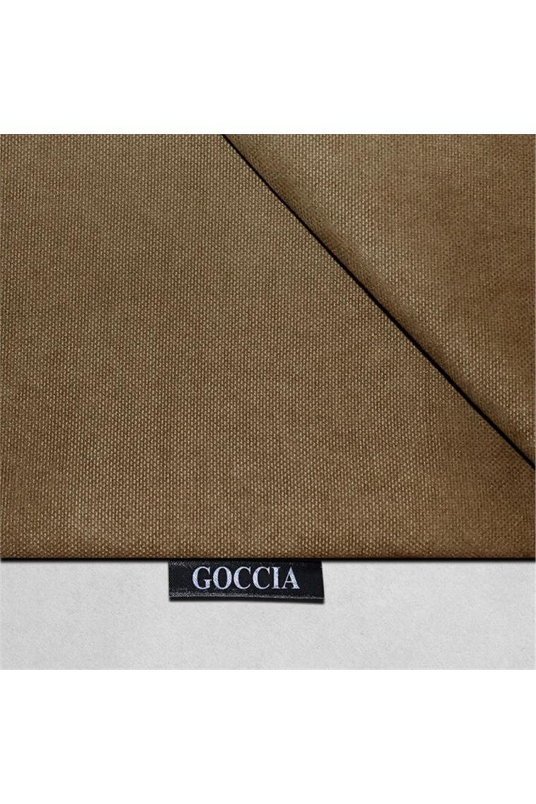 Goccia 4'lü Kadife Dokulu Kırlent Kılıfı Camel