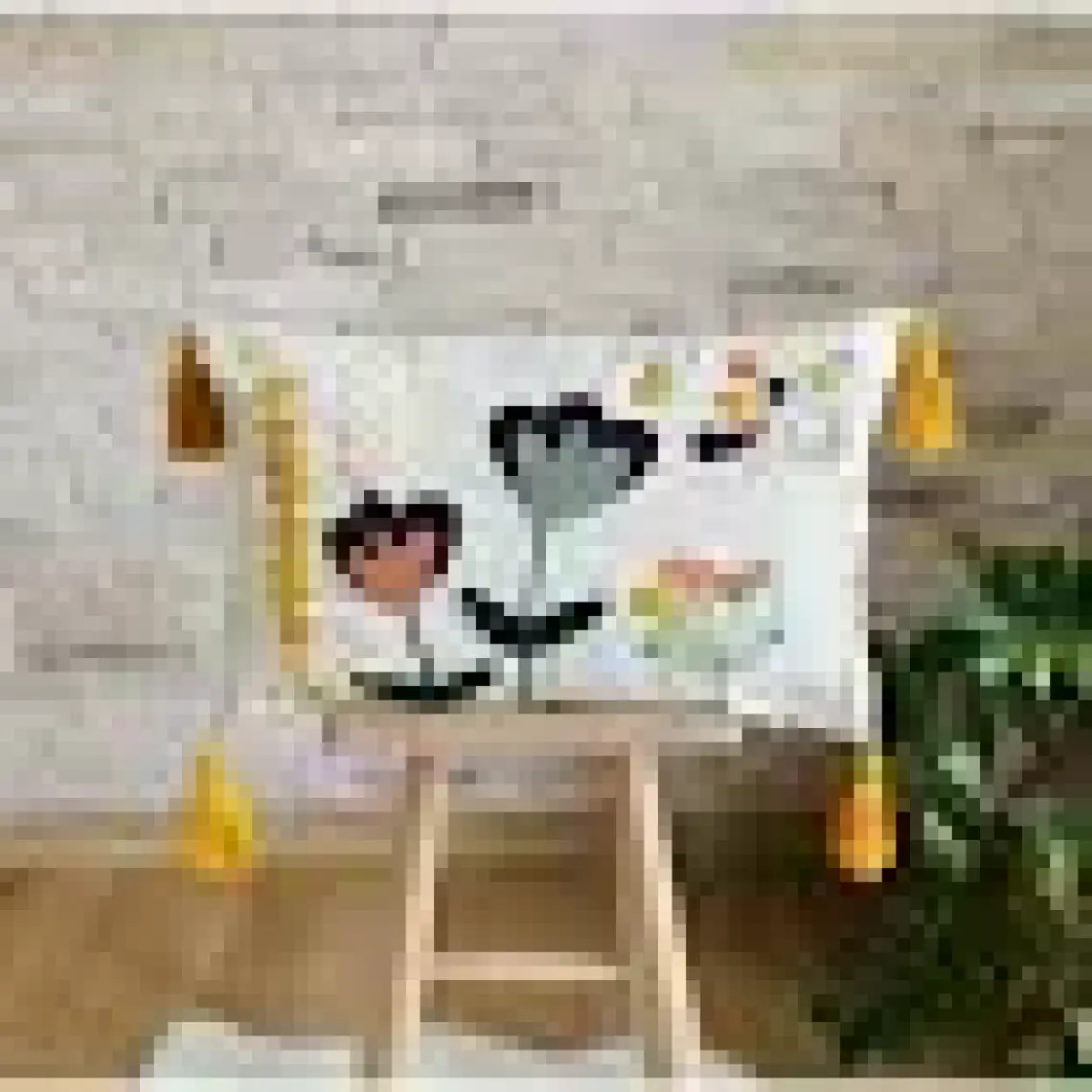 Swita Home Home Design 4'lü Kombin Punch Işlemeli Kırlent Kılıfı (Panç)