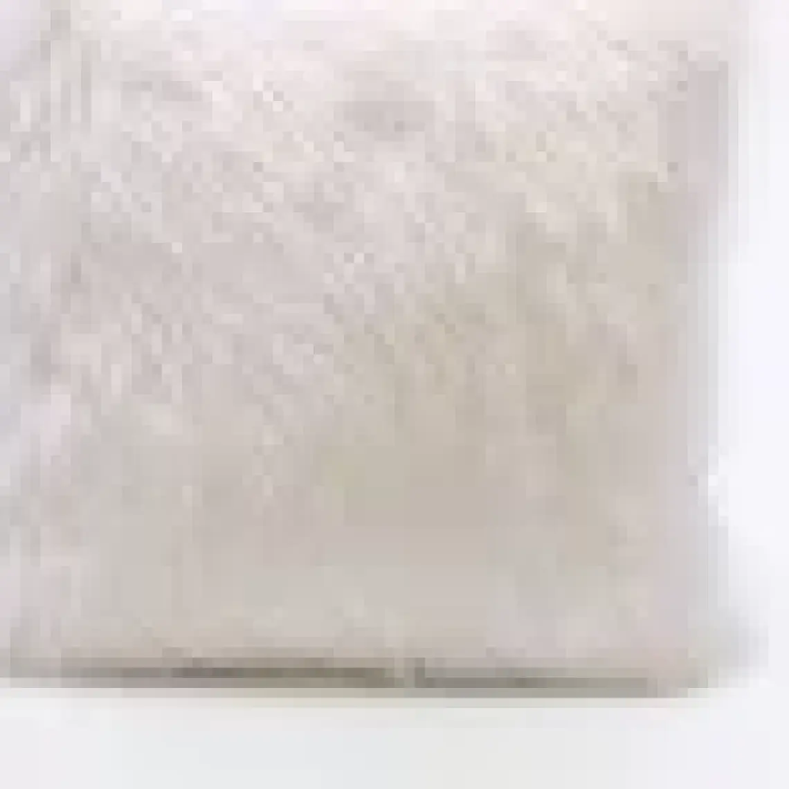 Cango Home Peluş Kırlent Kılıfı - Beyaz