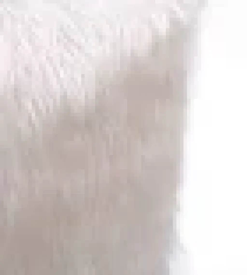 Cango Home Peluş Kırlent Kılıfı - Beyaz