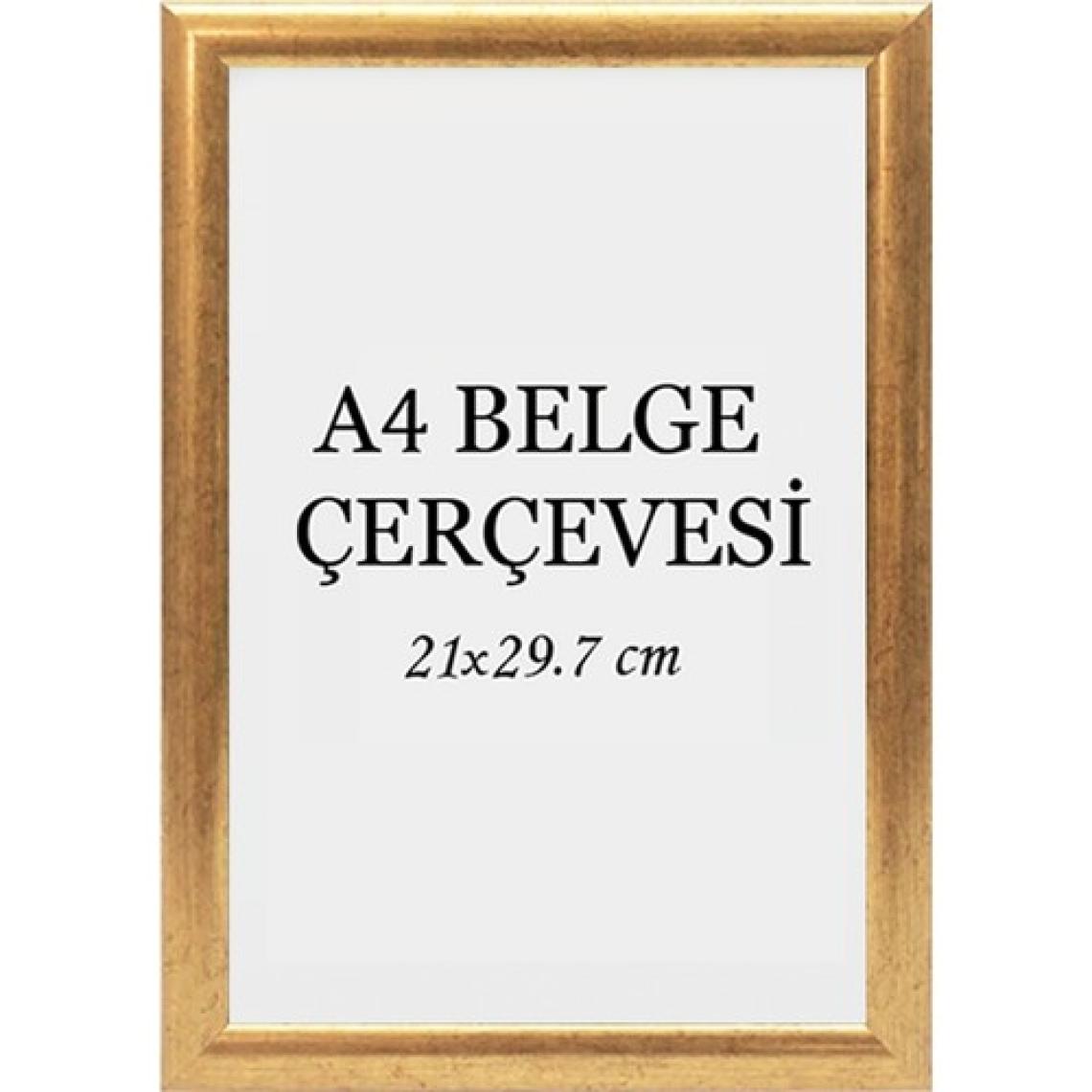 Özcanlar Çerçeve Diploma Çerçevesi  Belge Çerçevesi Sertifika Fotoğraf Çerçevesi A4 Tekli Boş Çerçeve 21X30