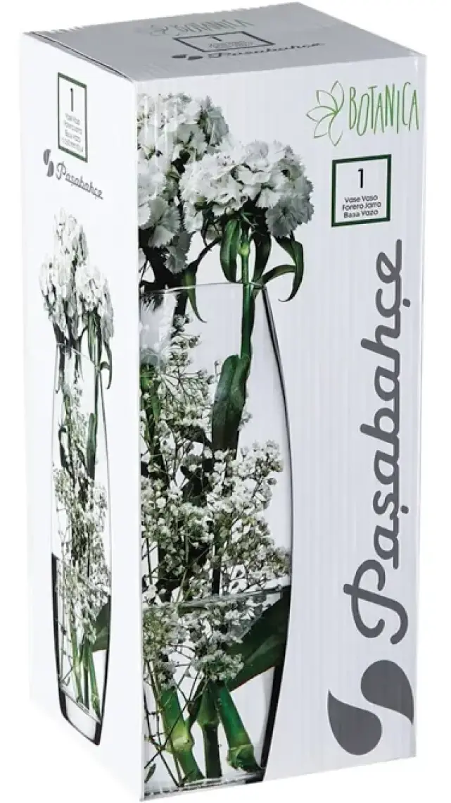 Paşabahçe 43966 Botanica Cam Vazo 26 Cm