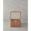 Hardwood Bambu Saklama Kutusu Kahve
