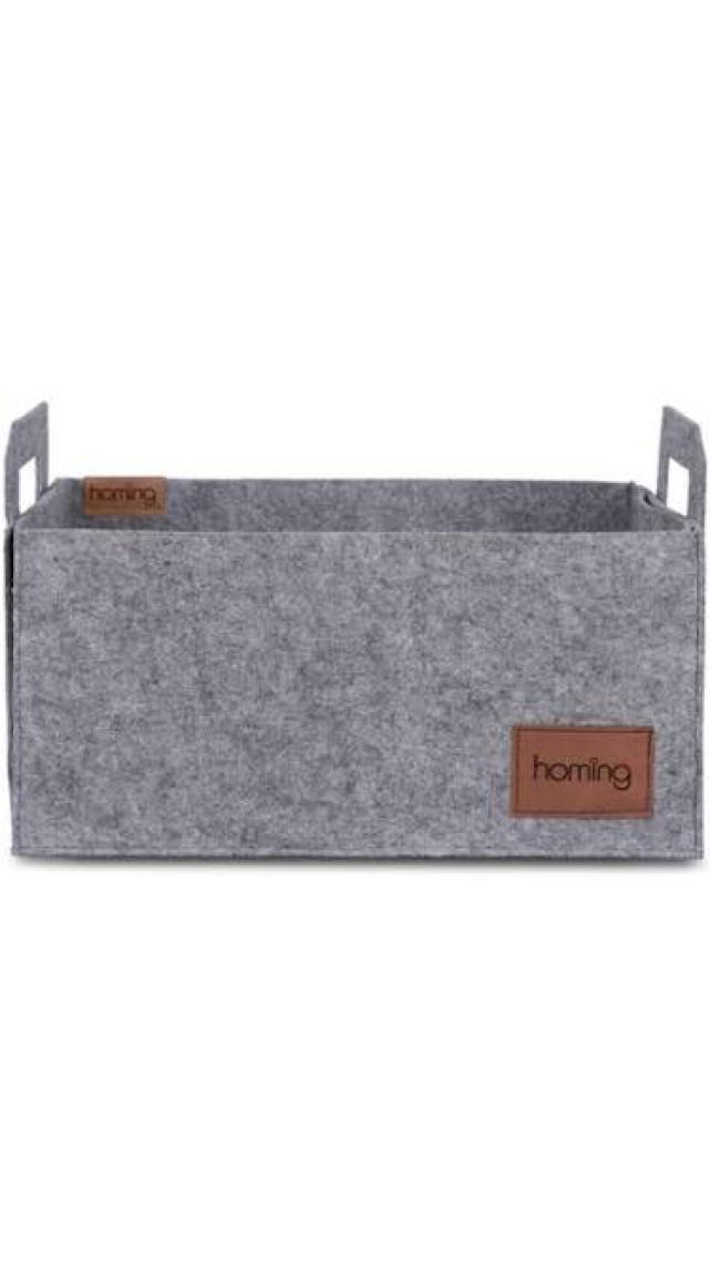 Homing Çok Amaçlı Keçe Organizer Sepet 30 cm x 20 cm 15 cm