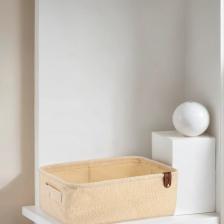 Rope Home Çekmece Içi Masa Düzenleyici Dikdörtgen Havlu Sepet (12,5 x 37 x 25)