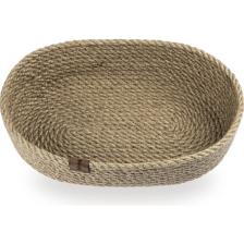 Naturalove Dekoratif Jüt Sepet  Oval  Büyük Boy