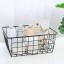 Orsa Home 004 Mat Siyah 2'li Organizer Sepet