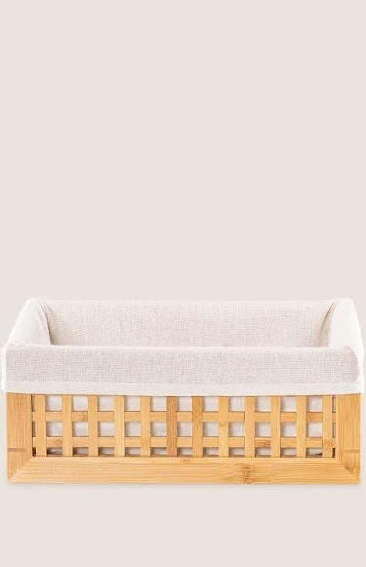 Chakra Bambu Sepet S 34 x 23,5 x 13 cm Natural