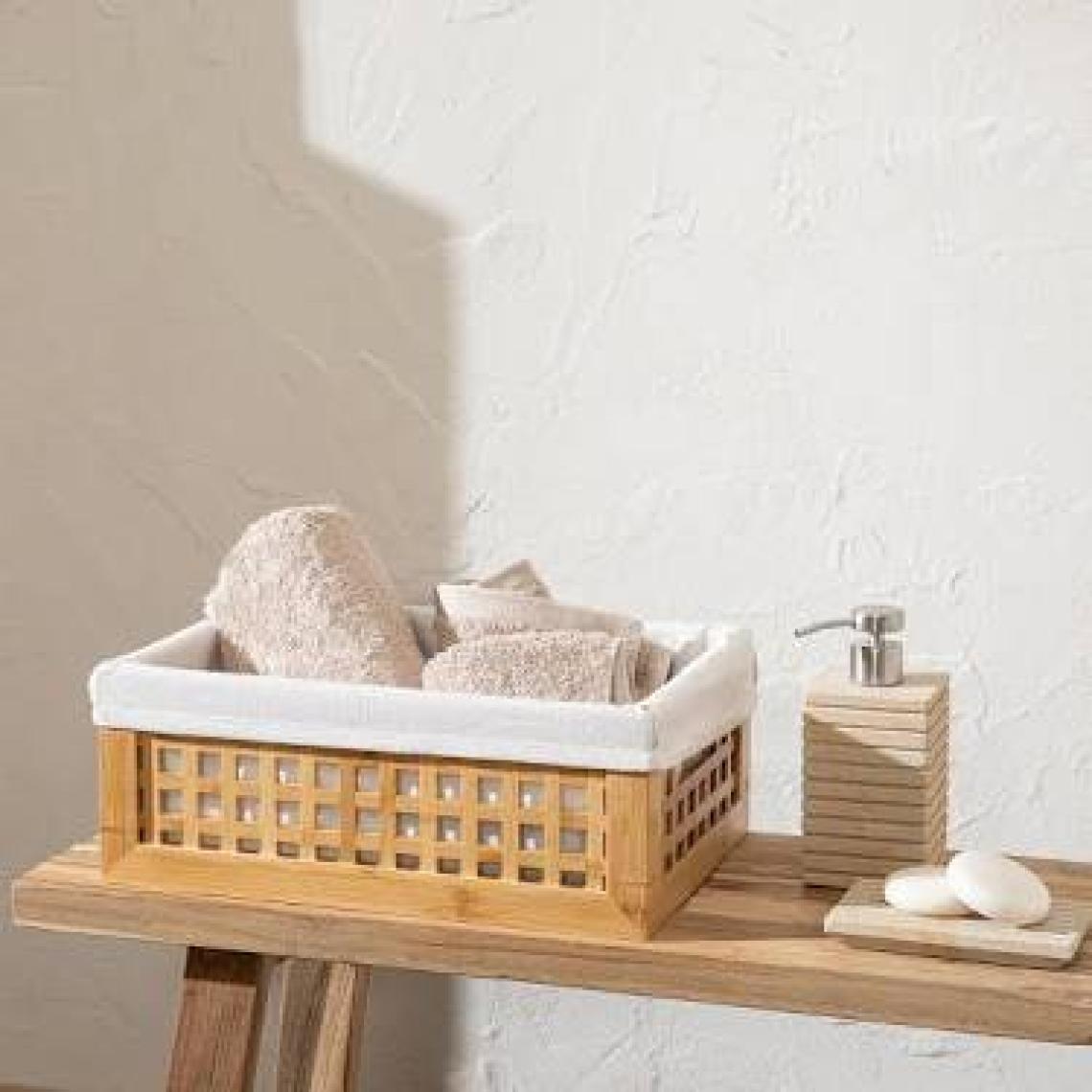 Chakra Bambu Sepet S 34 x 23,5 x 13 cm Natural