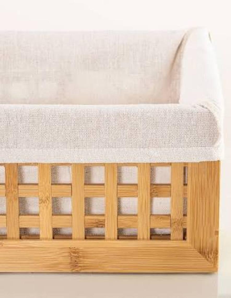 Chakra Bambu Sepet S 34 x 23,5 x 13 cm Natural