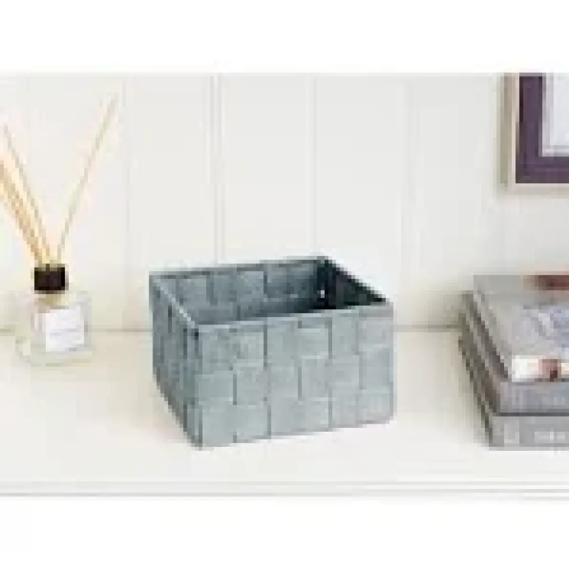 English Home Shine Polipropilen Sepet 16x16x9,5 cm Açık Mavi