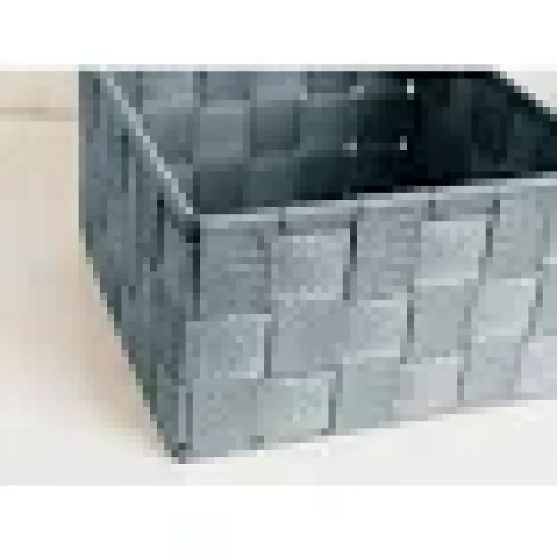 English Home Shine Polipropilen Sepet 16x16x9,5 cm Açık Mavi