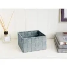 English Home Shine Polipropilen Sepet 16x16x9,5 cm Açık Mavi