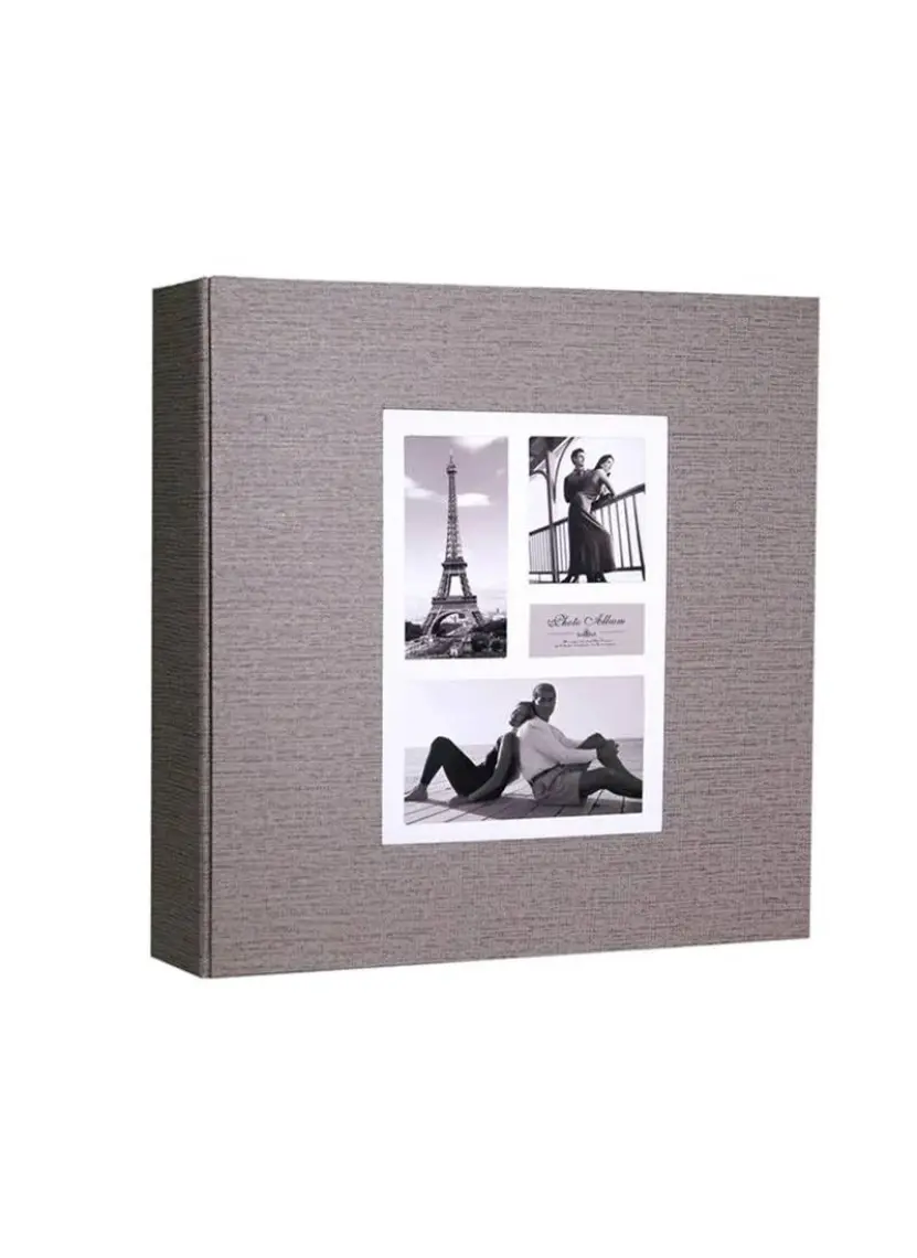 GünTech 10X15 500 Lük Koton Fotoğraf Albümü Koton Vizon