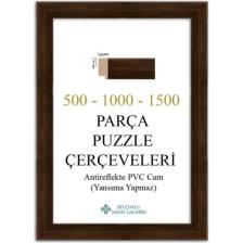 As Ticaret Puzzle Çerçevesi 30 mm 48X68 cm (1000'LUK) Kahverengi