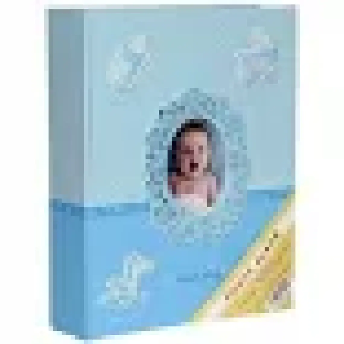 GünTech 10X15 200 Lük Bebek Fotoğraf Albümü Mavi