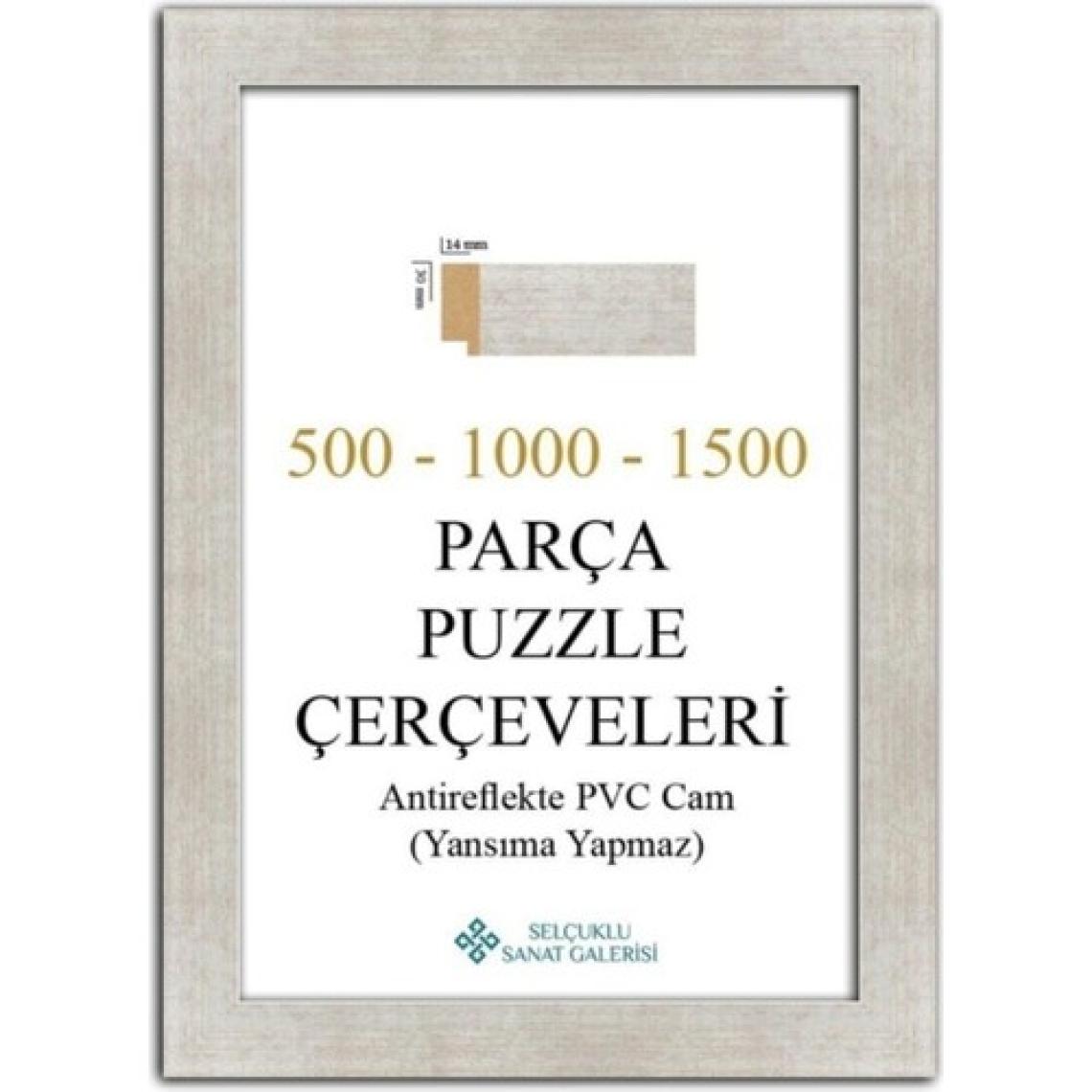 As Ticaret Puzzle Çerçevesi 30 mm 35X50 cm (500'LUK) Gümüş