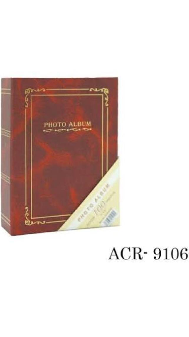 Acr 100’lük 10 x 15 cm Ciltbezli Fotoğraf Albümü "Mavi"