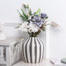 Karaca Home Bevel Dekoratif Vazo Gri