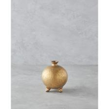 Tresa Seramik Vazo 14 cm Gold