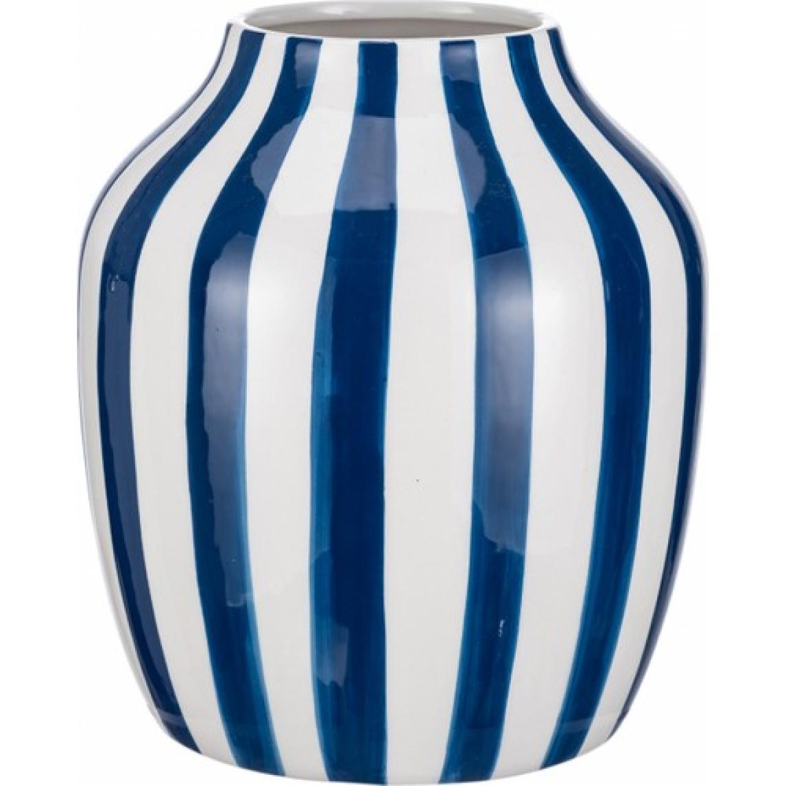 Karaca Home Bevel Dekoratif Vazo Lacivert