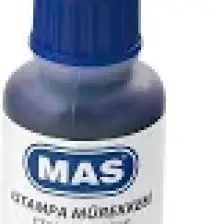 Mas 463 Istampa Mürekkebi 20 ml. Mavi 10'lu