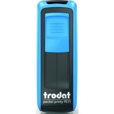 Trodat 9511 P4 38 x 14 mm Mavi/mavi Keçe Cep Kaşesi