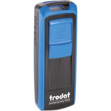 Trodat 9512 Mavi Gövde Standart Firma Kaşesi 47 x 18 mm