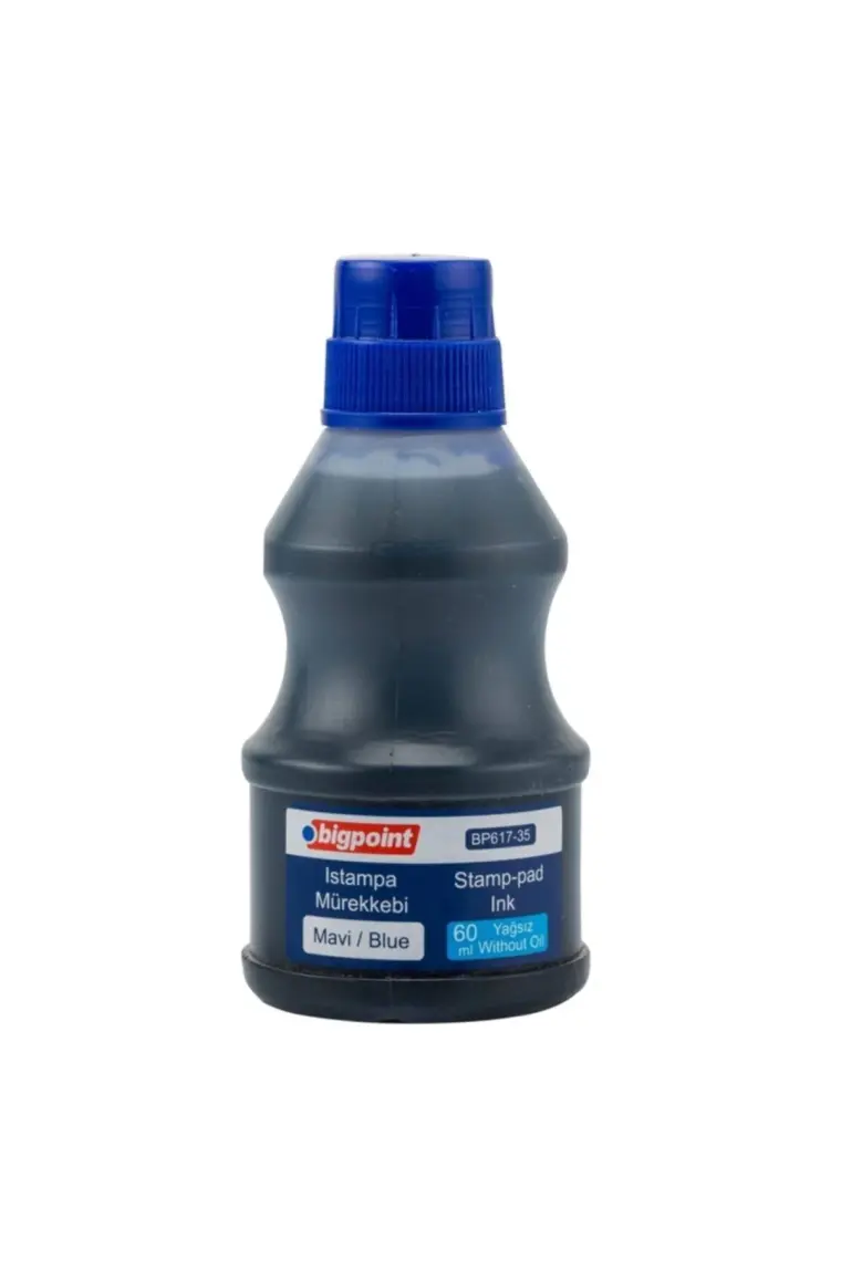 Bigpoint Istampa Mürekkebi 60 ml Mavi 12'li Kutu
